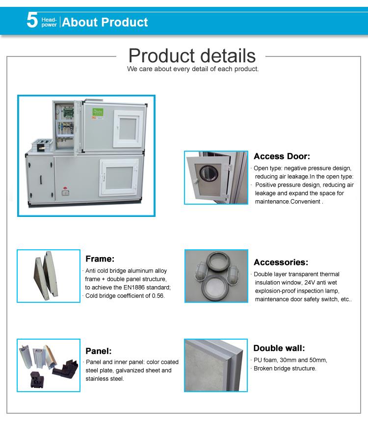 1500cmh fresh air handler