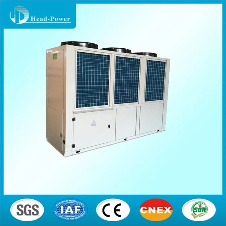 Vertical Ducted Type 20HP Central Air Conditioners in Iron Steel Workshop